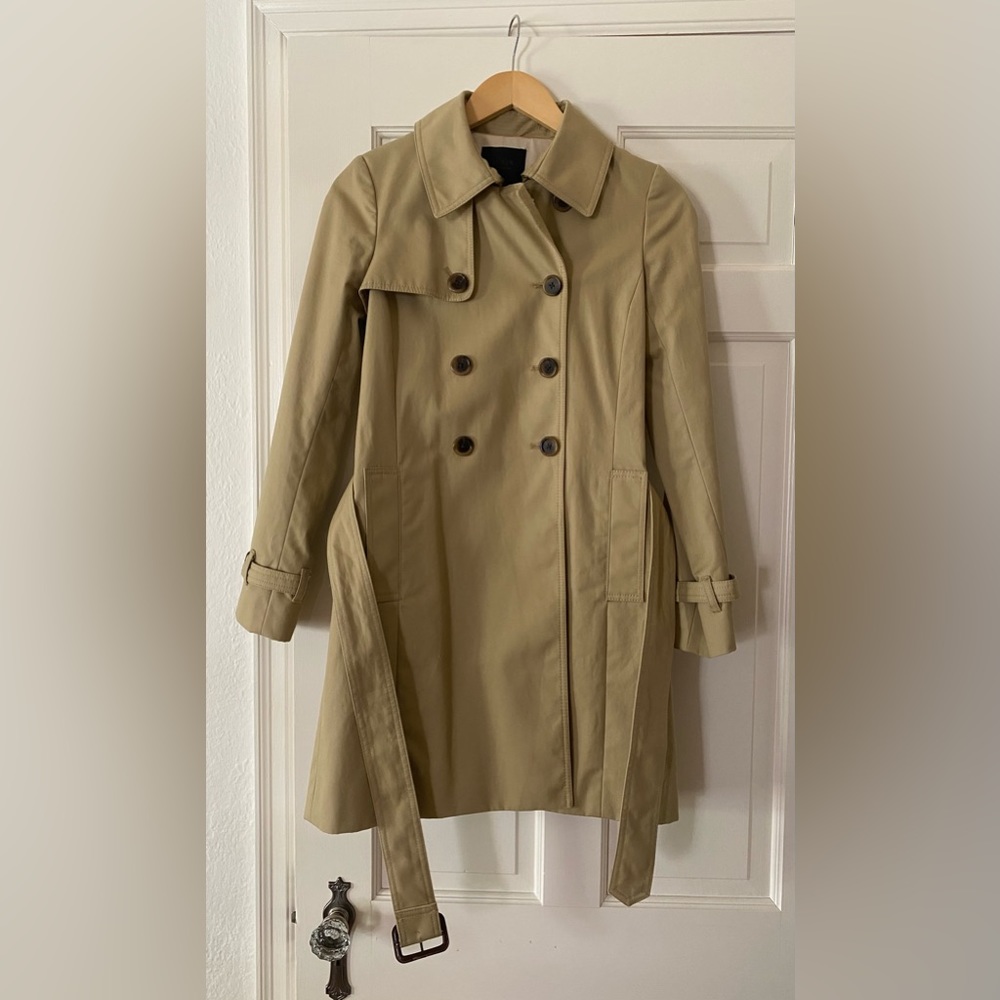 J. Crew Collection Icon Trench Coat, size 00